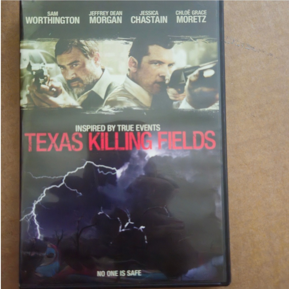 Texas Killing Fields DVD 2011 Sam Worthington Jeffrey Dean Morgan Crime Thriller
